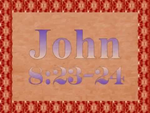 John 8:23-24