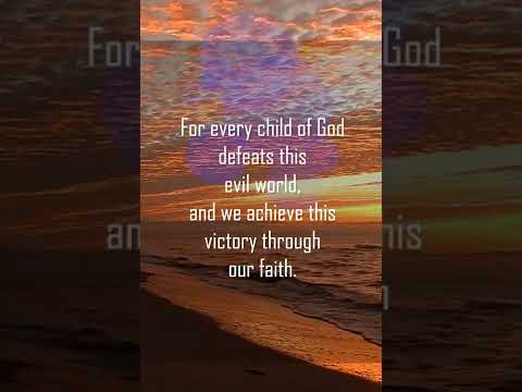 A reading of 1 John 5:3-4 from the New Living Translation