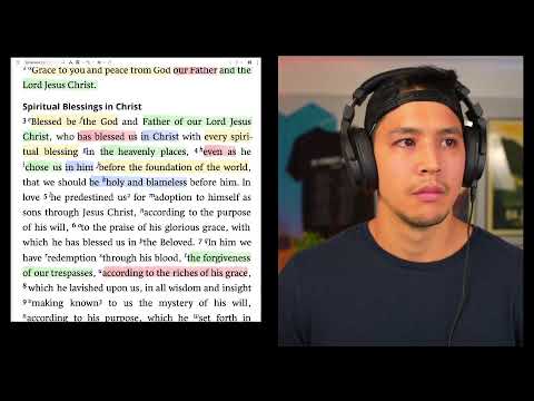 Live Group Bible Study In Ephesians 1:1-10: Come Join In! | Online Bible Study with Jason Camacho