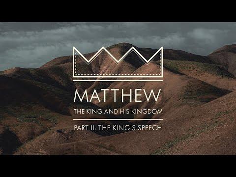 Matthew 5:1-12 || A Portrait of Jesus' Disciple || Matthew: The King's Speech