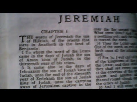 Jeremiah 1:11-19 - The Almond and the Seething Pot