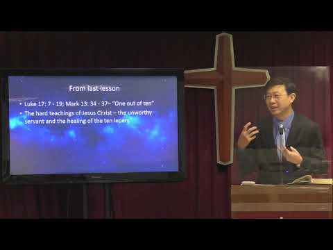 2 August 2020, Luke 17: 20-37; 1 Thessalonians 5: 1-6, "When The Thief Comes" by Rev. Yong Teck Meng