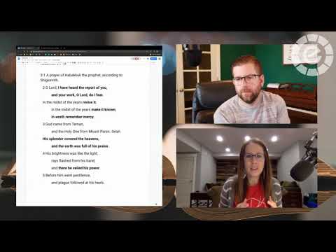 Book of Habakkuk - Habakkuk 3:1-15