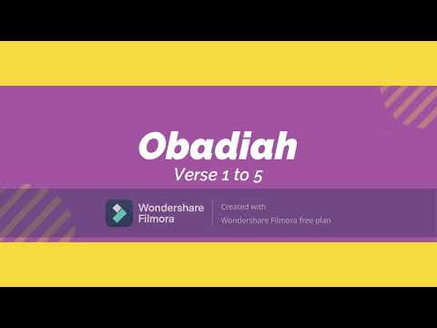 गर्व हमें कैसे गिराता है (Pride) - Obadiah 1:1-5