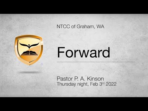 Forward — Deuteronomy 2:1-7 — Pastor Phillip A. Kinson