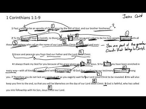 Passage Breakdown - 1 Corinthians 1:1-9