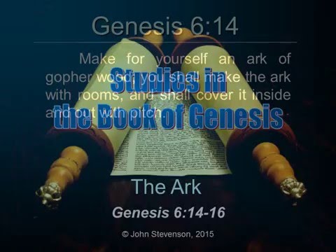 Genesis 6:14-16.  The Ark
