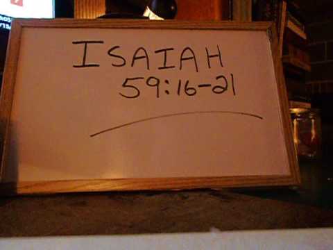 Prayer 138. Isaiah 59:16-21.