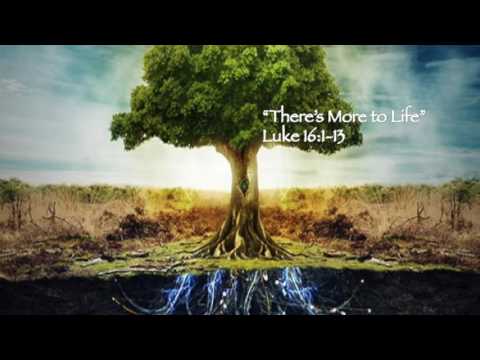 "There's More to Life" ~ Luke 16:1-13 ~ September 18, 2016 ~St. Peter's UCC ~ Ferguson, MO