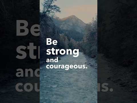 Joshua 1:9 #bestrongandcourageous #Godiswithyou #bibleverse