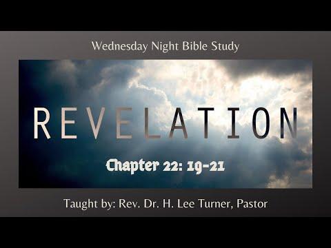 Bible Study- Revelation 22: 19-21