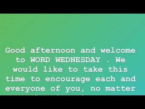 Word Wednesday, “Complete Praise"  Scripture: Psalm 119:164.