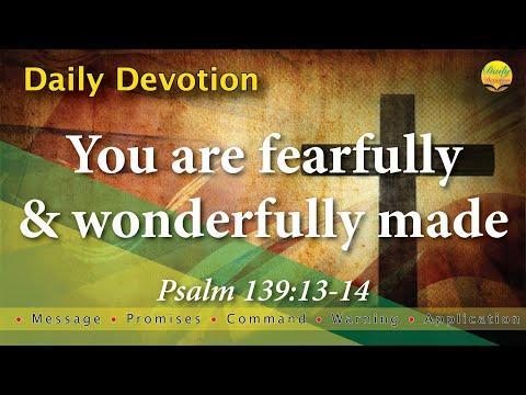 You are Fearfully and Wondefully Made - Psalm 139:13-14 with MPCWA