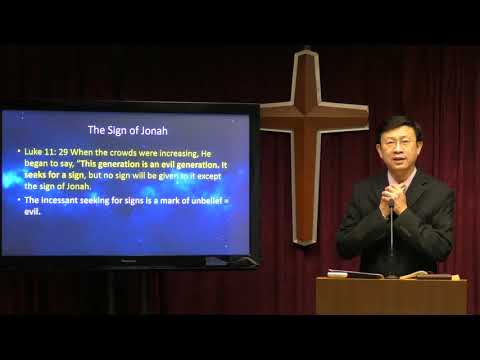 19 Apr 2020, Luke 11: 29-54; Philippians 2: 8-11, "Greater" by Rev. Yong Teck Meng