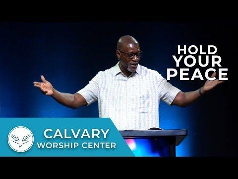 Hold Your Peace | Exodus 14:10-31 | Al Pittman | September 1st, 2019