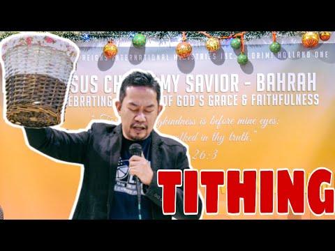 TITHES & OFFERING Exhortation | Mark 12:41-44
