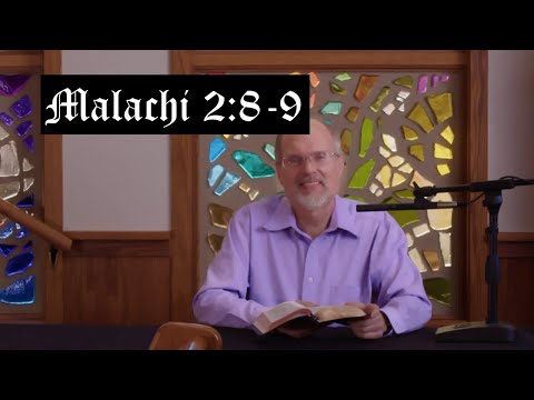 The Burden of Malachi 2 :8-9 Corrupting the Covenant of Levi