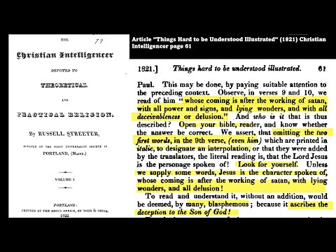 Digging Deeper on Whether 2 Thess  2:8-12 Had Blasphemy from Even How Early Church Read it