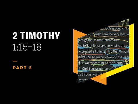 Is Our Kindness a Condition of God’s Mercy? 2 Timothy 1:15–18, Part 2