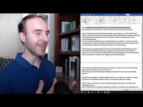 Genesis 9:1-17: Humans & Animals, Blood & Rainbows – Greg Stafford Text Readings (03/02/2020)