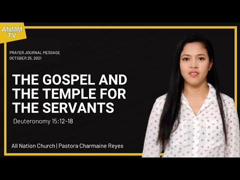 The Gospel and the Temple for the Servants (Deuteronomy 15:12-18)