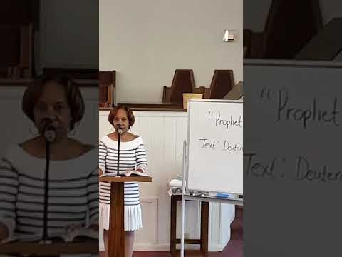 Mt. Zion Church School 3/7/21 - Prophet of Deliverance - Deuteronomy 18:15-22 - Laura Hunt, Teacher