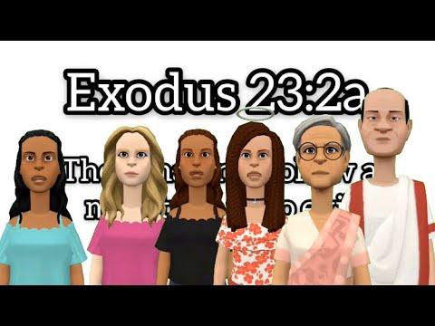 #Word Burger 4: Exodus 23:2a | GirlSparkles Abel