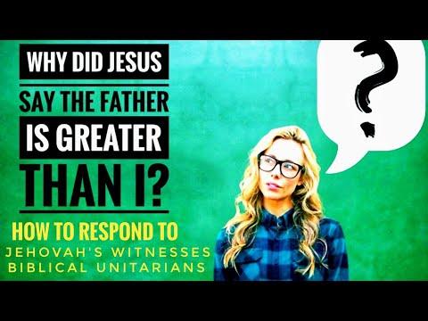 Why Did Jesus Say the Father is Greater than Me in John 14:28? Does This Prove Jesus is not God?