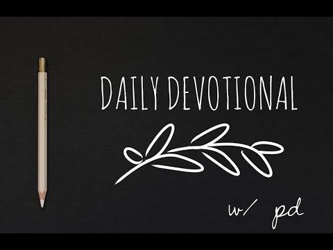 01 26 2021 Daily Devotional - Psalm 5: 7-8