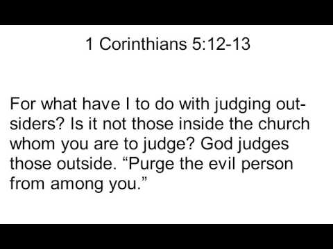 46 1 Corinthians 5:12-13
