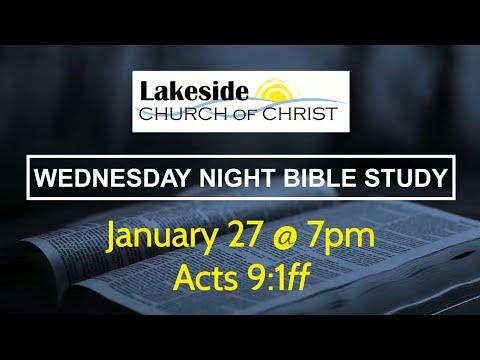 Acts 9:1-2 | Wed. Bible Study (1.27.21)