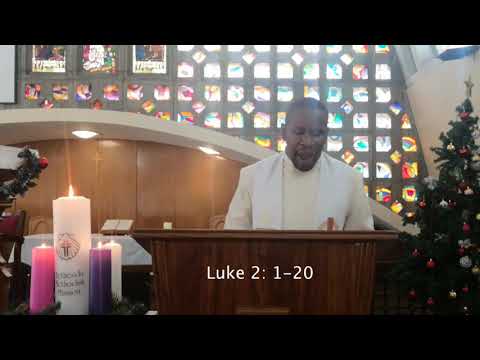 Christmas Service by Rev. Vilakati. Luke 2: 1-20 (25/12/2020)