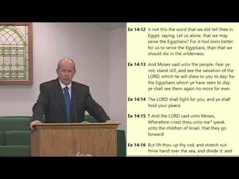 Sent...Stand Still...Go Forward - Exodus 3:1-10, 14:1-5,7,9-16