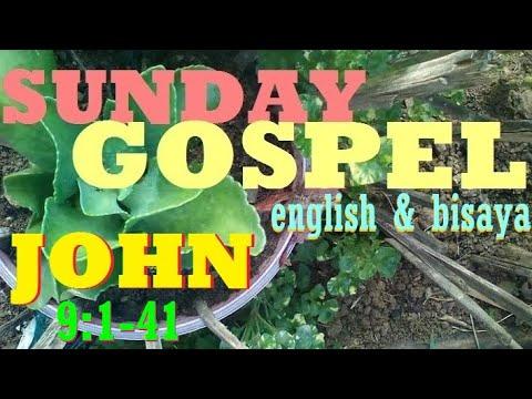 QUOTING JESUS IN (John 9:1-41) BISAYA AND ENGLISH LANGUAGES