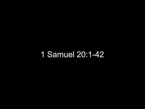 1 Samuel 20:1-42