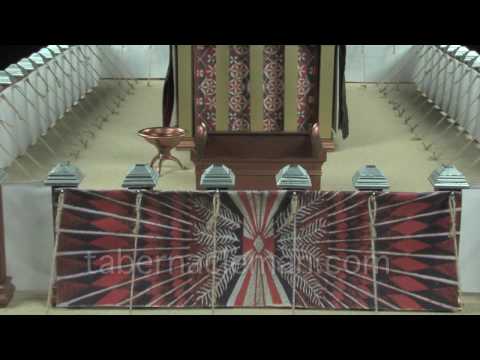 Mosaic Tabernacle Model Exodus 27:9-19 Scripture Reading