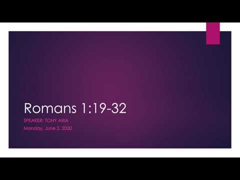 Romans 1:19-32