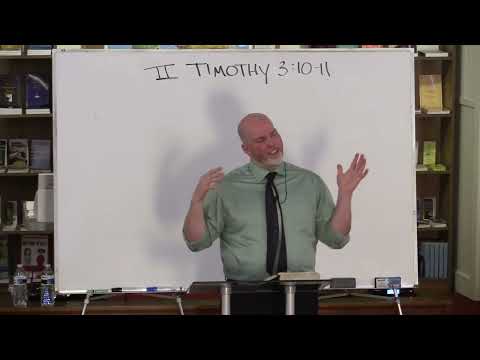 2 Timothy 3:10 - Paul's Pattern