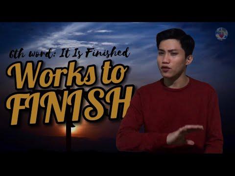 Sixth Word: It Is Finished (John 19:30) | Argel Galang | WOCLOVE 7 Last Words