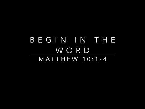 Matthew 10:1-4