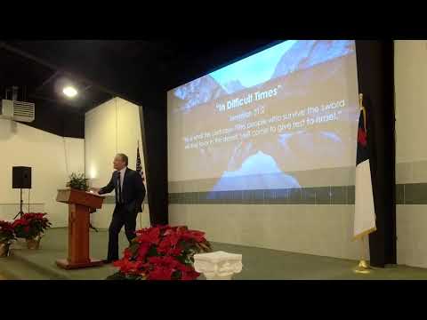 "In Difficult Times" (Jeremiah 31:2) John Elleson Sunday 11AM 01/09/2022