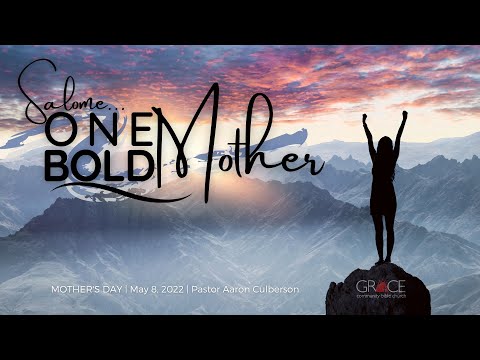 Salome...One Bold Mother (Matthew 20:20-23)