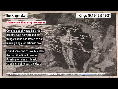 1 Kings 19:15-16 & 19-21