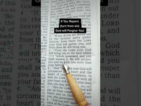 10 Days of Awe - Day 2 - Deuteronomy 30:1-10