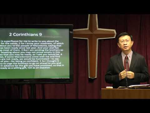 3 Sep 2017, The Serpent and The Dove, 2 Corinthians 9:1-5 by Pastor Yong Teck Meng