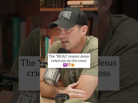 The *REAL* reason Jesus cried out on the cross... WOW