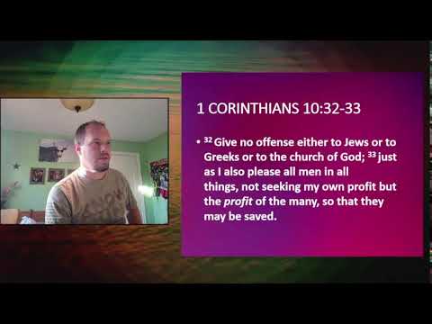 1 Corinthians 10:32-33