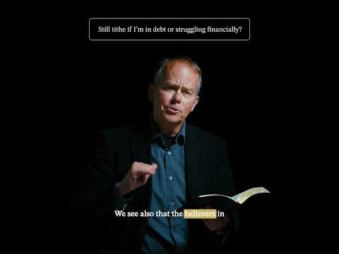 Should I still tithe if I’m in debt or struggling financially?