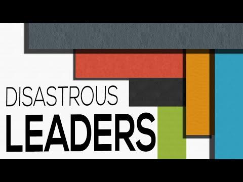 Disastrous Leaders - Micah 3:1-12