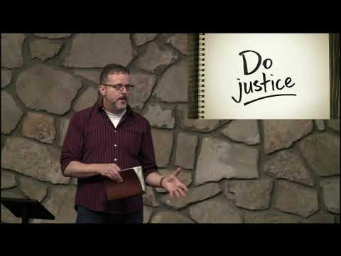 1 Timothy 5:21-25 "Do Justice"